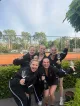 Teampose van de kampioenen 